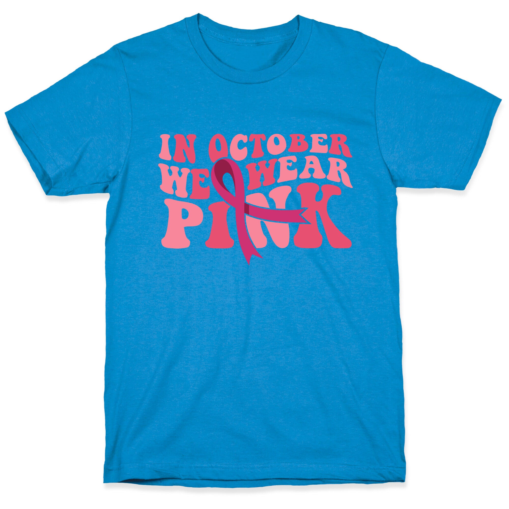 Pink Ribbon Breast Cancer Awareness T-Shirt